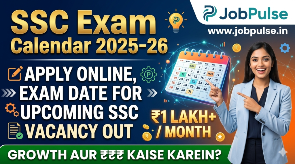 SSC Exam Calendar 2025-26 Out: Check Upcoming Exam Dates & Apply Online