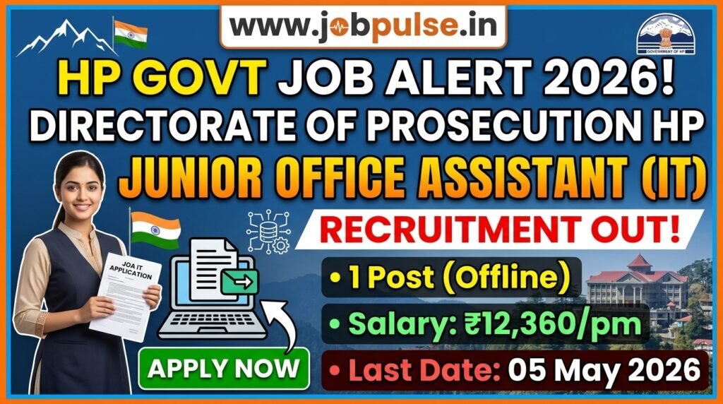 Directorate of Prosecution HP Recruitment 2026